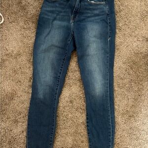 Good American Dark Blue Skinny Jeans